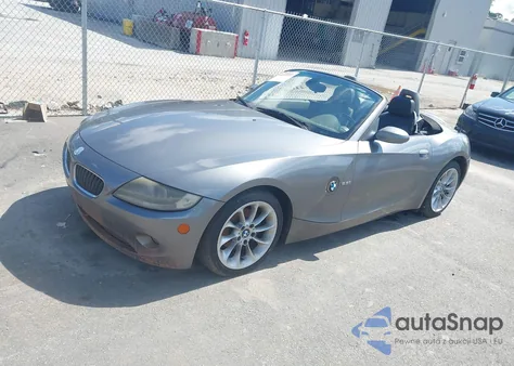 2005 BMW Z4 2.5I from USA, damaged, VIN 4USBT33585LS54063
